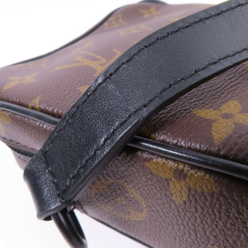 LOUIS VUITTON Monogram Macassar  Christopher Wearable Wallet肩背袋-9