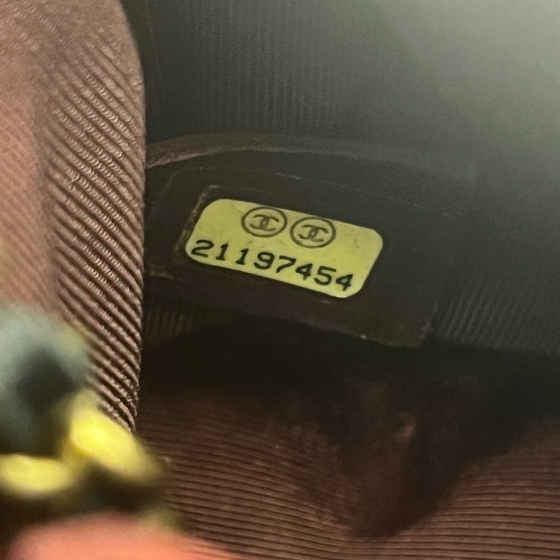 香奈儿Chanel V纹相机包 黑白配色特別美-9