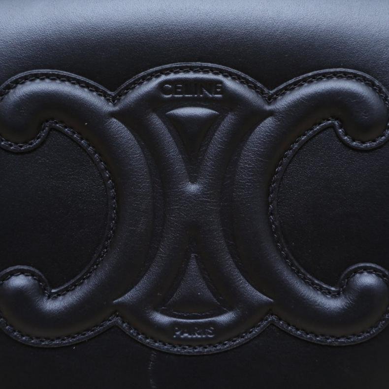 全皮 浮雕 凱旋門 馬鞍包-4