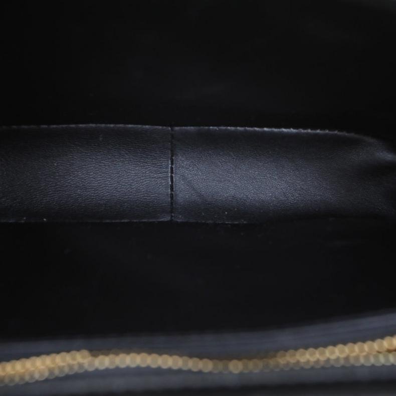 黑色 帆布 金扣 Triomphe 凱旋門 金屬鎖扣 Teen 18 刺繡款-5