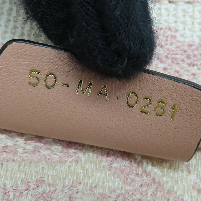 粉色 刺繡帆布 Book Tote 手提包-8