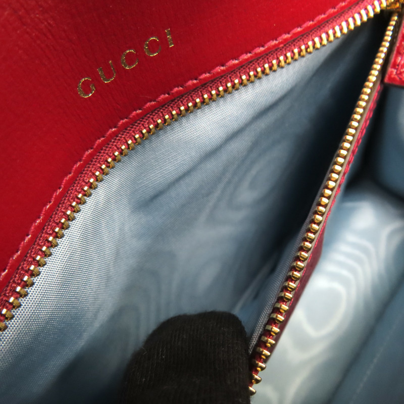 紅色 牛皮 GG Marmont 肩背包 589474-8