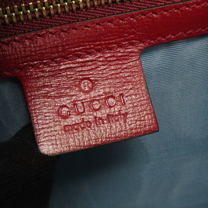 紅色 牛皮 GG Marmont 肩背包 589474-10