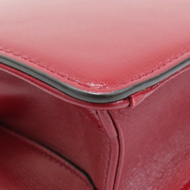 紅色 牛皮 GG Marmont 肩背包 589474-19
