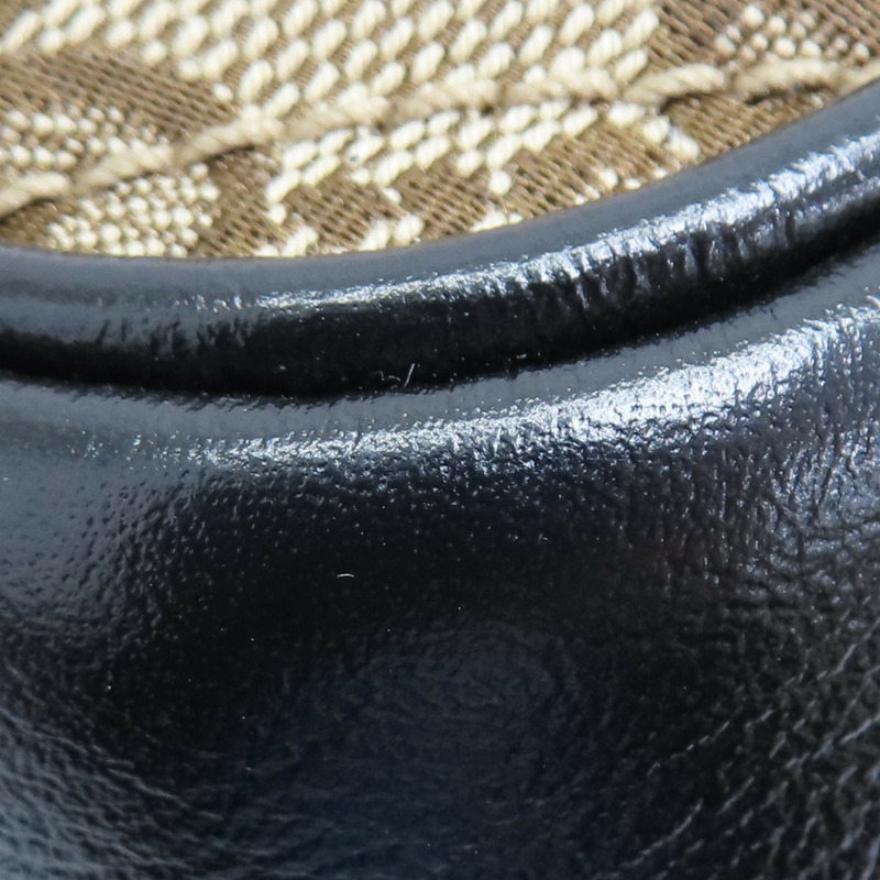 棕色帆布 黑色牛皮 GG Marmont 肩背包 476744 476744-14