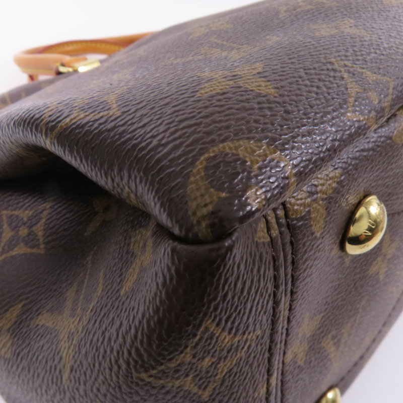 LOUIS VUITTON Monogram Pallas金扣手挽肩背兩用袋-5