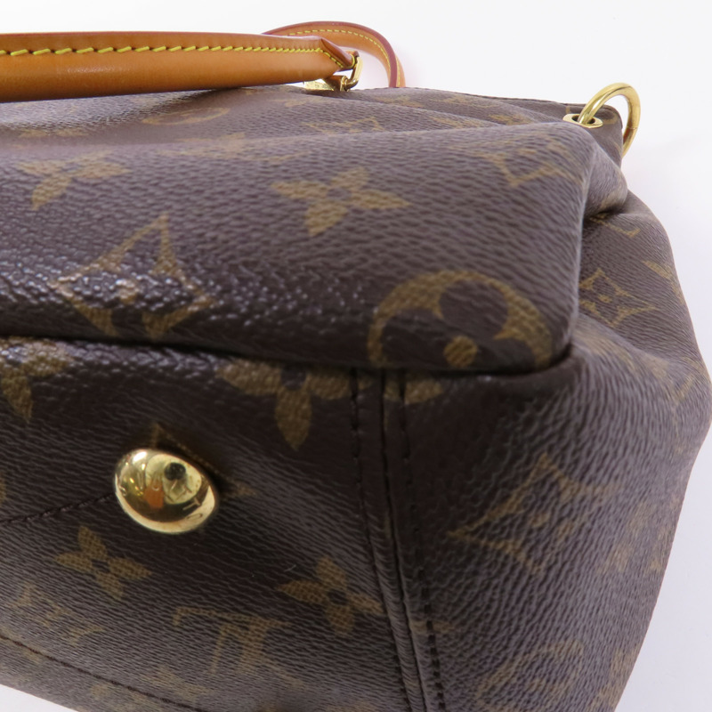 LOUIS VUITTON Monogram Pallas金扣手挽肩背兩用袋-7