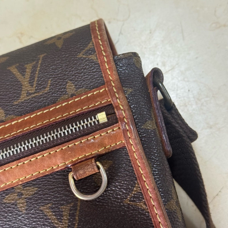 Louis Vuitton Vintage 中古包 掀蓋郵差包-3