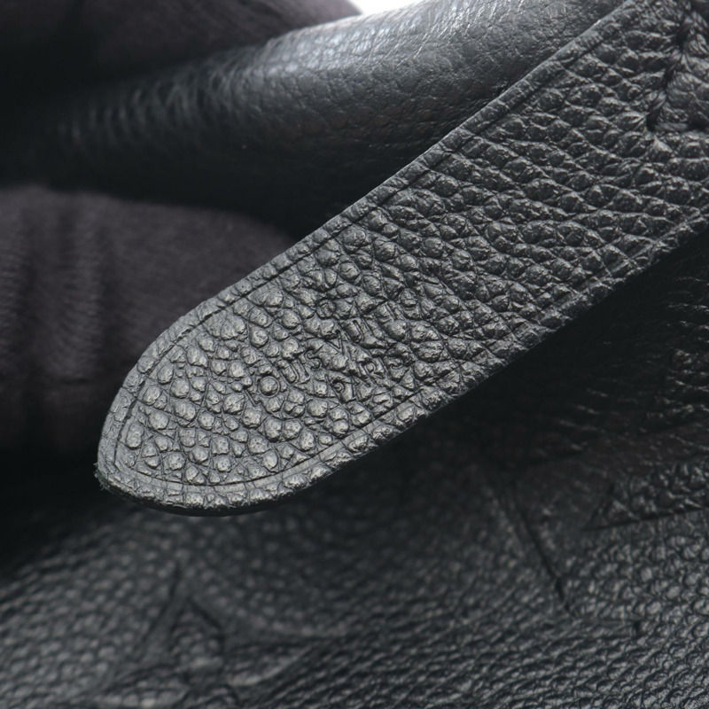 LOUIS VUITTON Neonoe 單肩包 手提包 M45256 Monogram empreinte 黑色 二手 女士-3