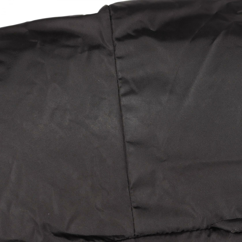 GUCCI Jumbo GG 帆布連帽羽絨外套 698710 尼龍黑色二手男式 #54-5