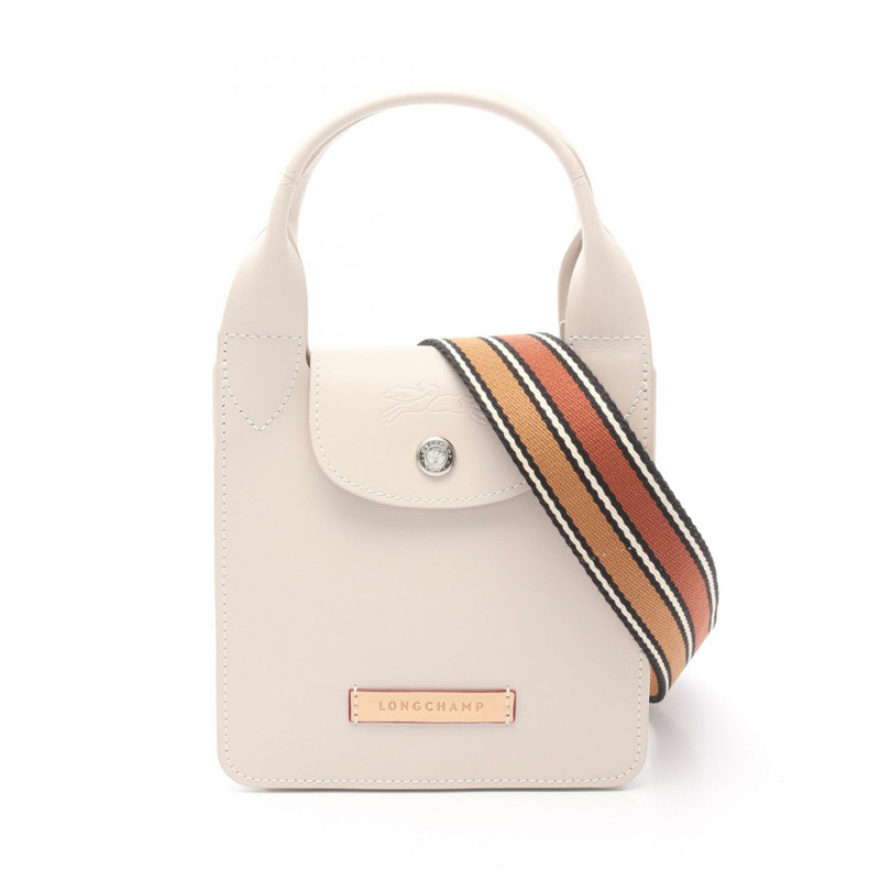 Longchamp Le Pliage Extra XS 2Way 肩背包 10293HFZ555 皮革 粉紅色 全新-0