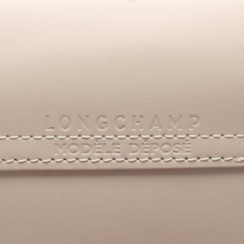 Longchamp Le Pliage Extra XS 2Way 肩背包 10293HFZ555 皮革 粉紅色 全新-3