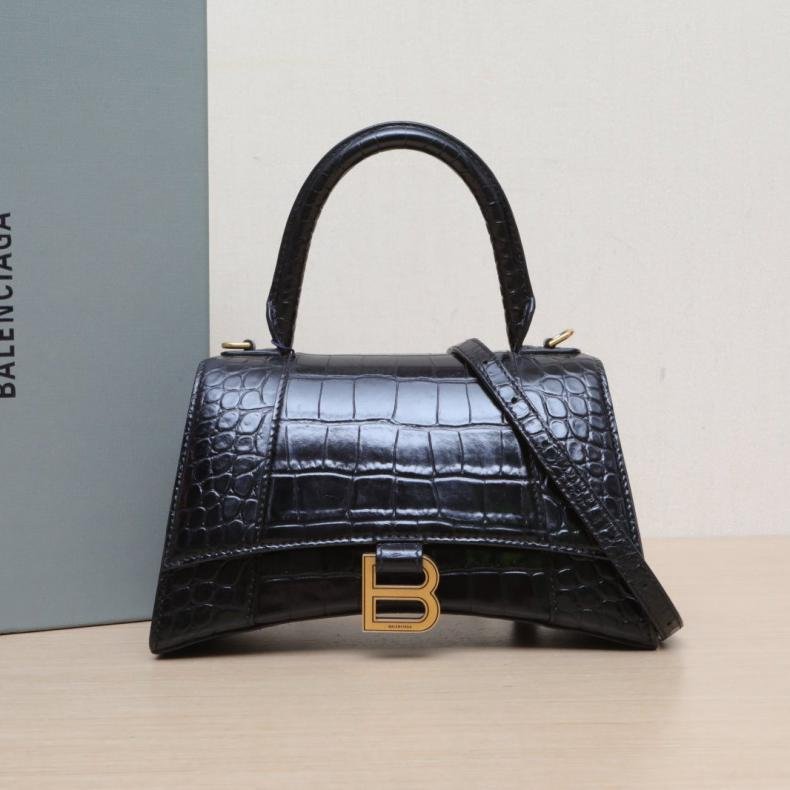 Hourglass 沙漏 S碼 黑色 皮革C-0