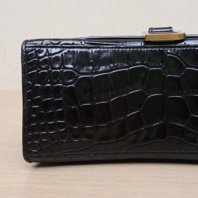 Hourglass 沙漏 S碼 黑色 皮革C-2