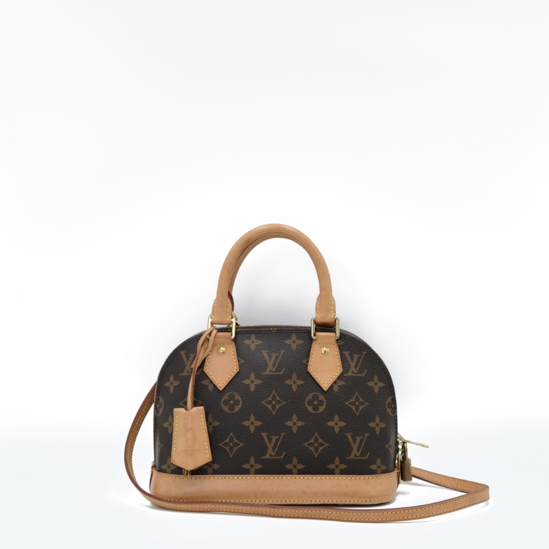【二手精品】Louis Vuitton Monogram Alma BB 經典 手提包 斜背包-2