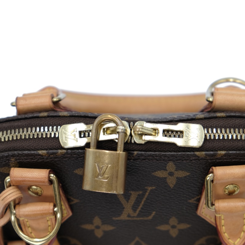 【二手精品】Louis Vuitton Monogram Alma BB 經典 手提包 斜背包-13