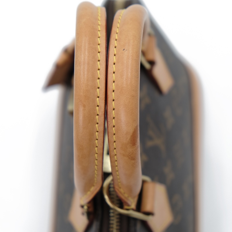 【二手精品】Louis Vuitton Monogram Alma BB 經典 手提包 斜背包-16