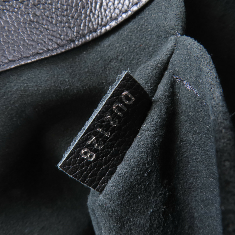 LOUIS VUITTON 牛皮皮革Lock Me Backpack銀扣背包-15