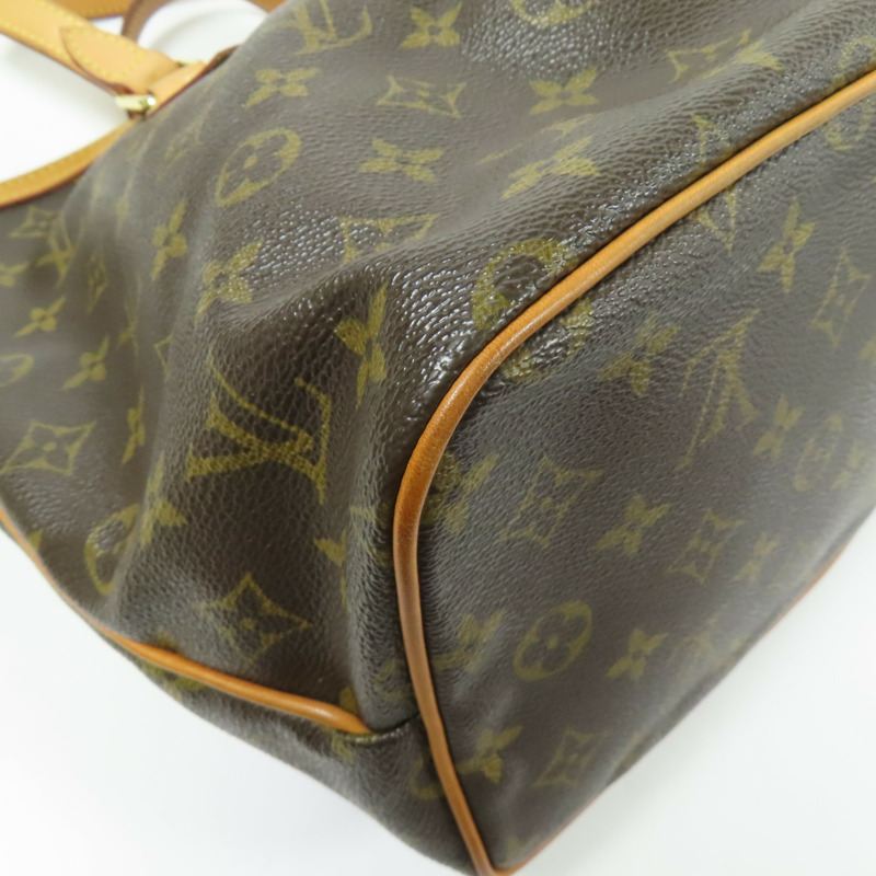 LOUIS VUITTON Monogram Palermo PM金扣手挽肩背兩用袋棕色-13