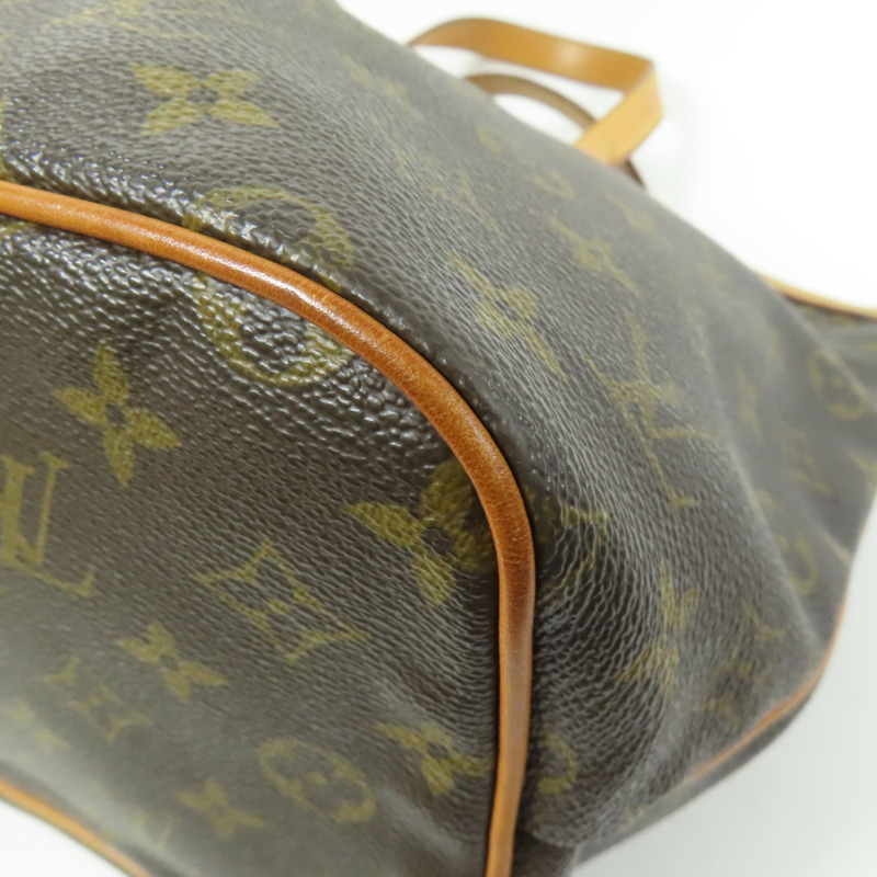 LOUIS VUITTON Monogram Palermo PM金扣手挽肩背兩用袋棕色-14