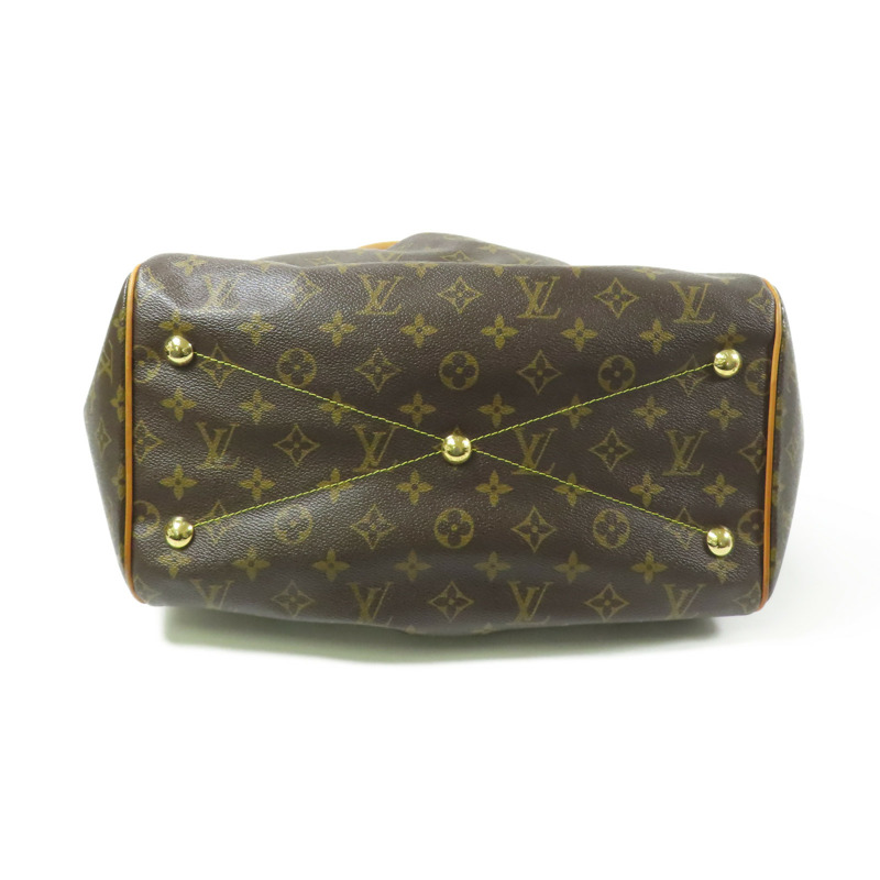 LOUIS VUITTON Monogram Tivoli GM金扣肩背袋-3