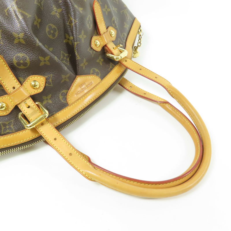 LOUIS VUITTON Monogram Tivoli GM金扣肩背袋-5