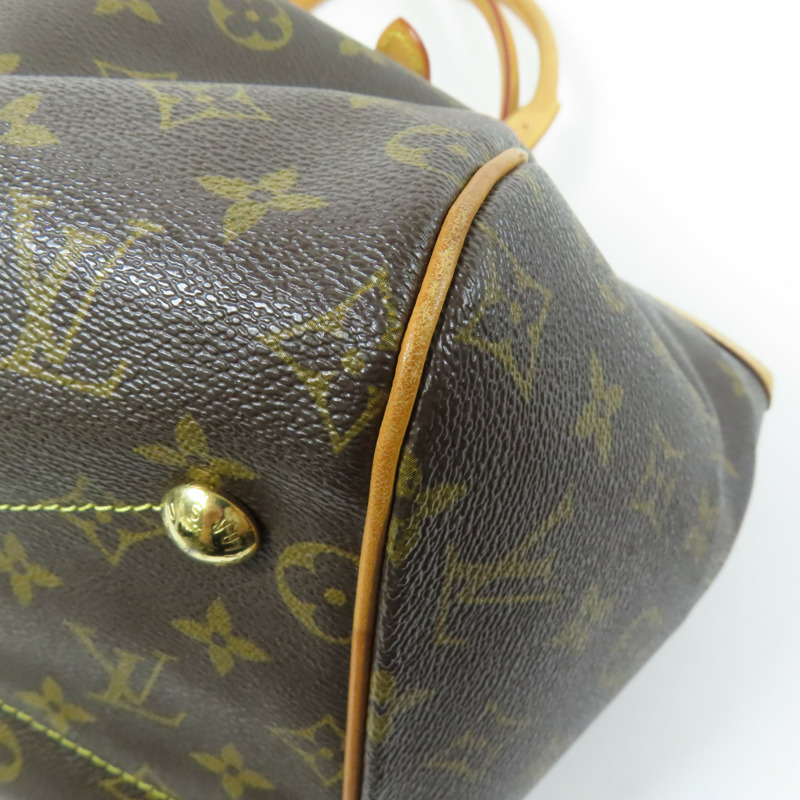 LOUIS VUITTON Monogram Tivoli GM金扣肩背袋-12
