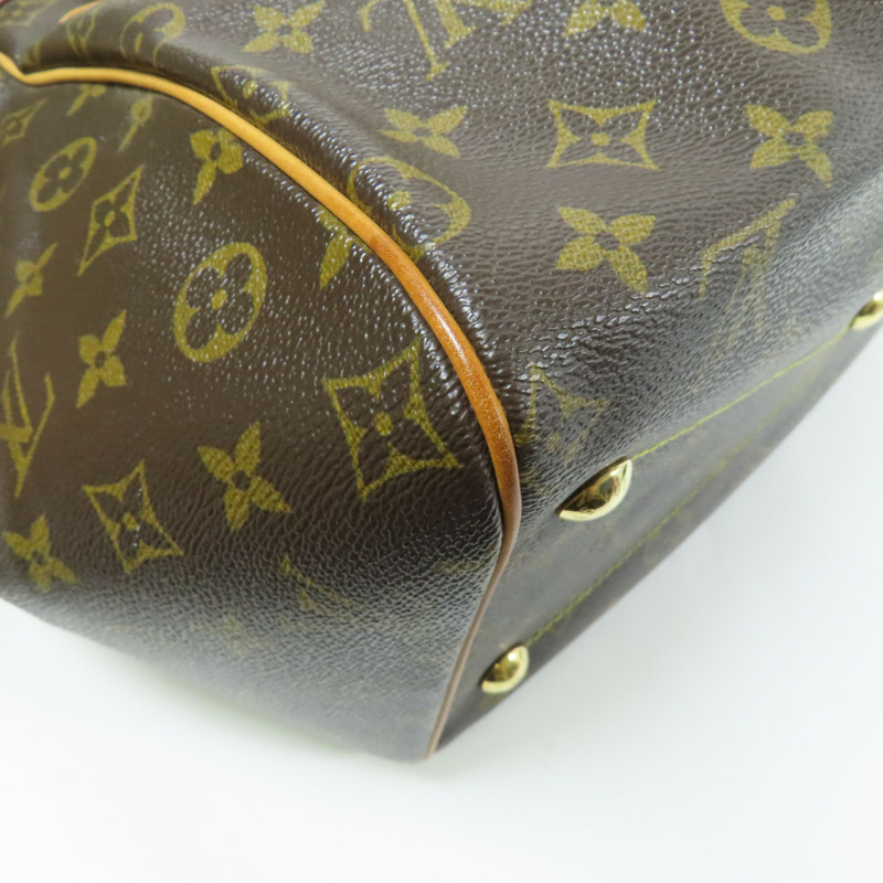 LOUIS VUITTON Monogram Tivoli GM金扣肩背袋-13