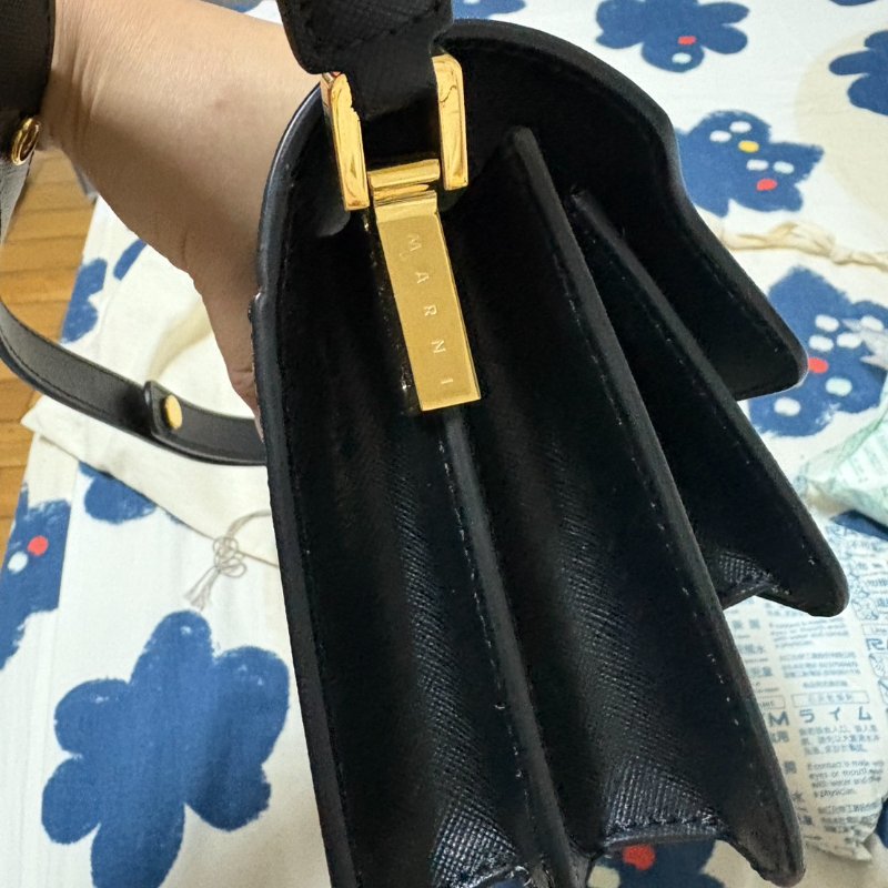 二手 近全新 Marni mini trunk bag-3