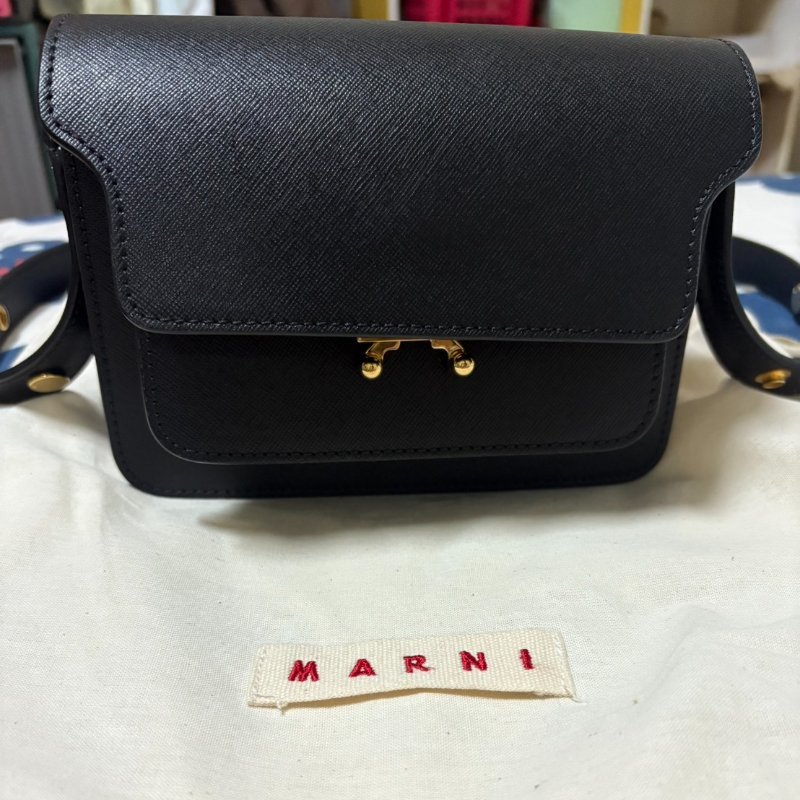 二手 近全新 Marni mini trunk bag-9