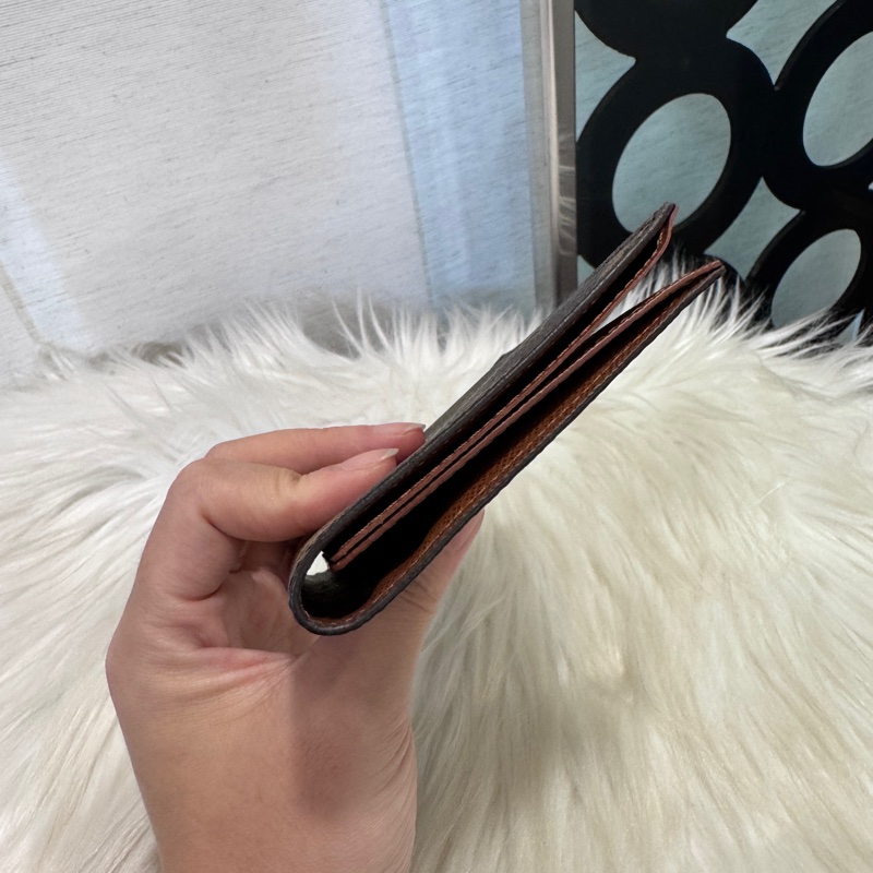 LV 老花護照夾 晶片款 近全新-5