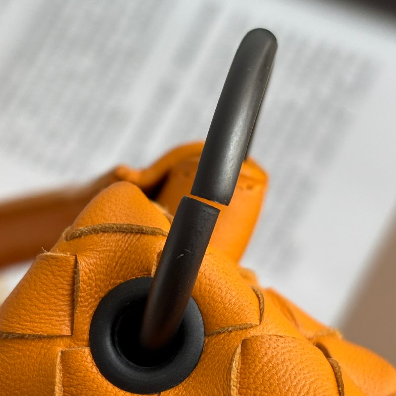 ::Bottega Veneta:: BV 編織橘黃色手提包 肩背包 水桶包-21