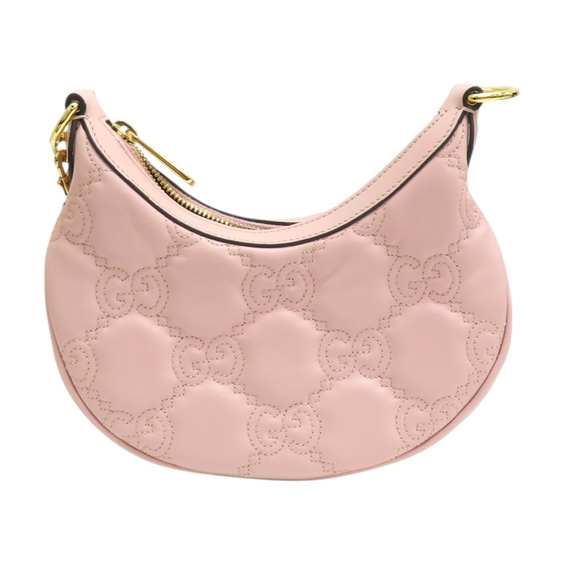 粉紅色 牛皮 GG MATALASSÉ Mini 肩背包 739736-1