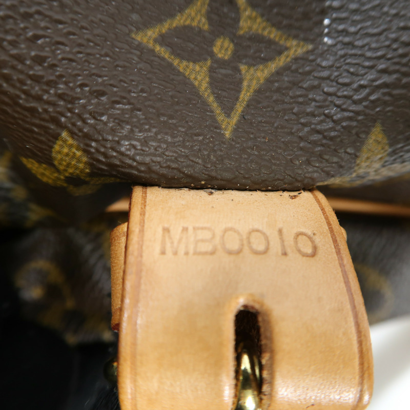 LOUIS VUITTON Monogram Saumur 35金扣肩背袋-7