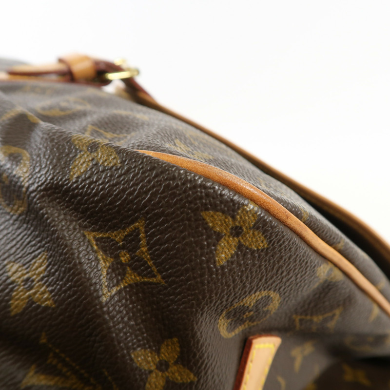 LOUIS VUITTON Monogram Saumur 35金扣肩背袋-13