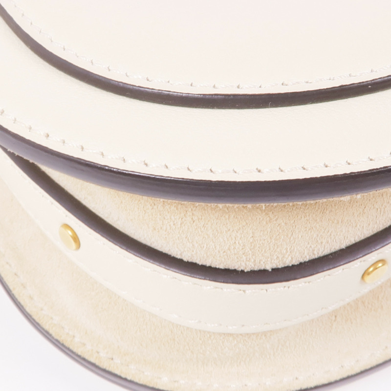 Chloe 牛皮皮革Nile金扣手挽肩背兩用袋-9