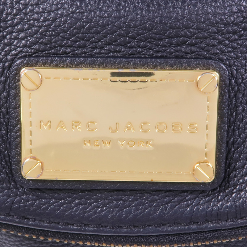MARC JACOBS 牛皮皮革Shoulder Bag金扣肩背袋-9