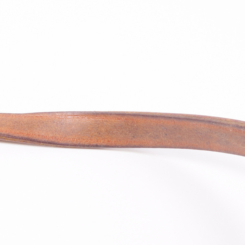 LOUIS VUITTON Monogram Pochette Accessoires金扣手挽袋棕色-14