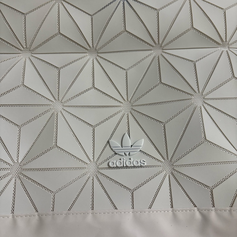 adidas x三宅ㄧ生 白色後背包/運動背包-14