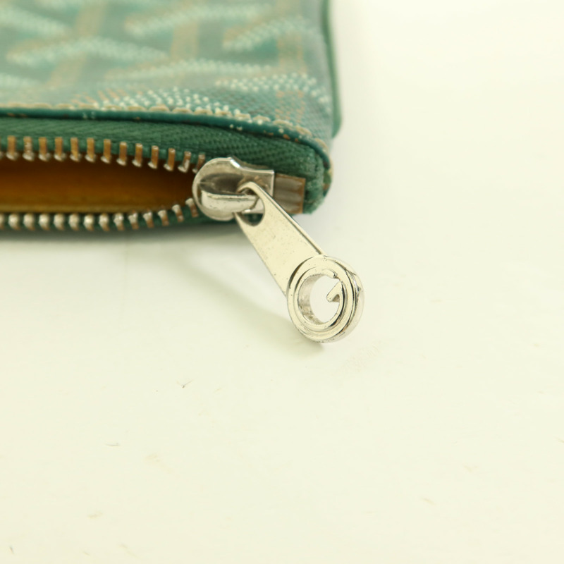 GOYARD 塗層帆布Pouch銀扣小袋-7