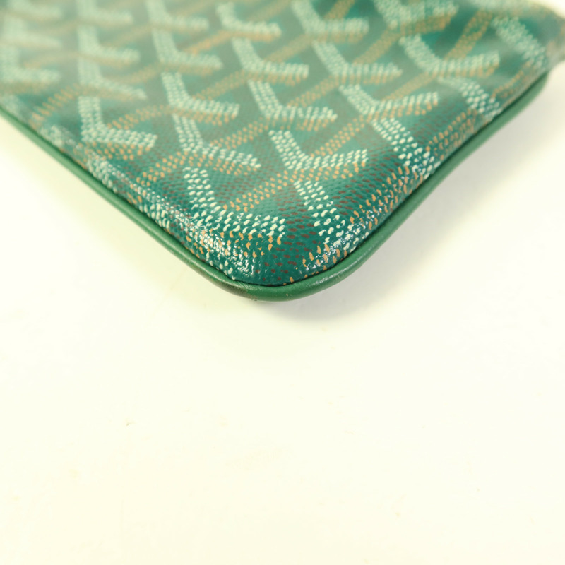 GOYARD 塗層帆布Pouch銀扣小袋-8