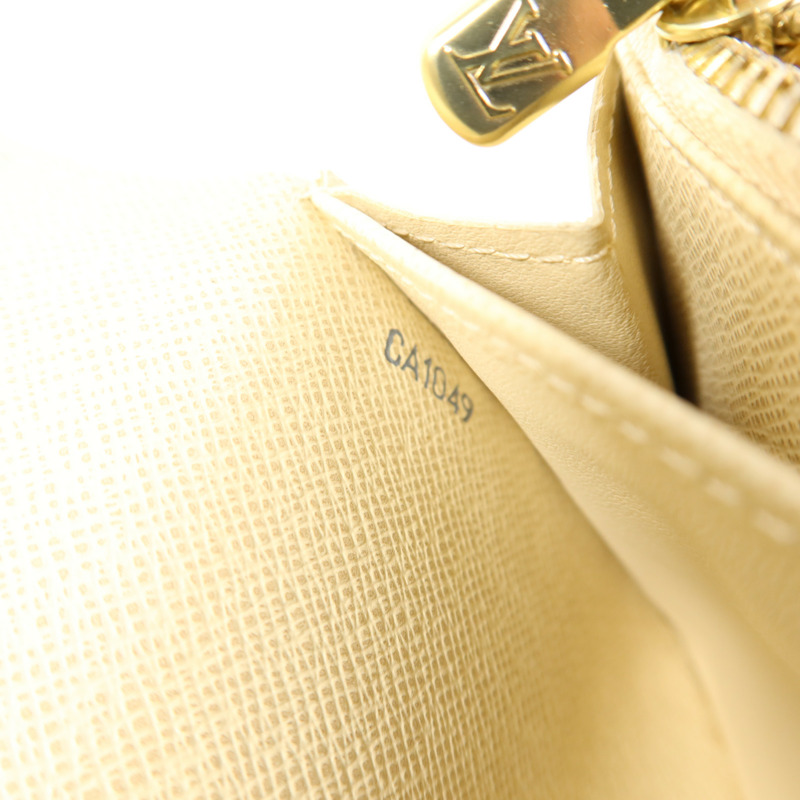 LOUIS VUITTON Damier Azur Portefeuille International金扣長錢包-6