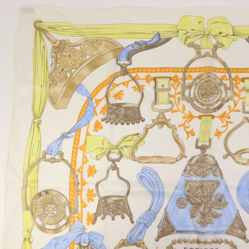HERMES 絲質Scarf絲巾-2