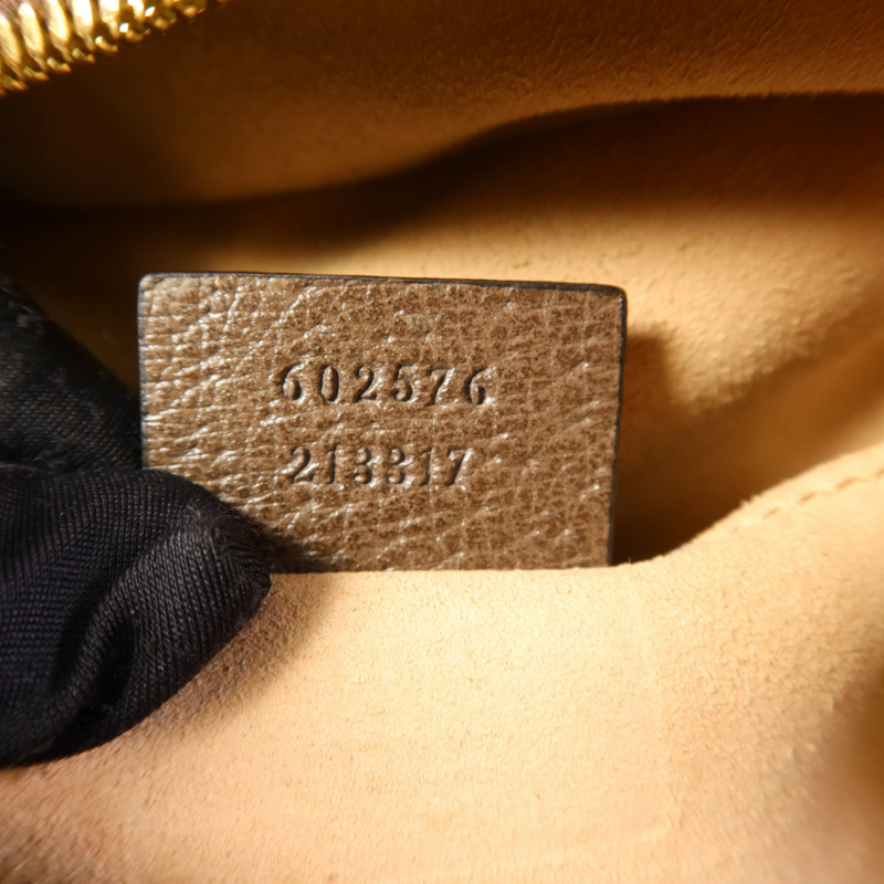 GUCCI 塗層帆布Ophidia GG Mini金扣手挽肩背兩用袋-6