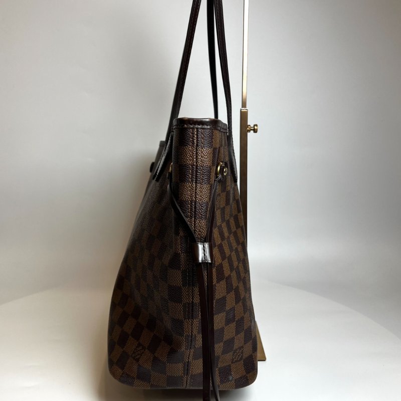 LV N51105 棋盤格NEVERFULL MM 托特包-3
