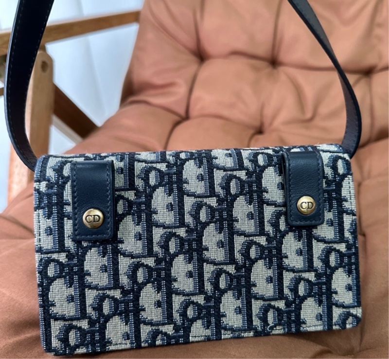 迪奧 Dior 手提包 老花 腰包 肩背包-4