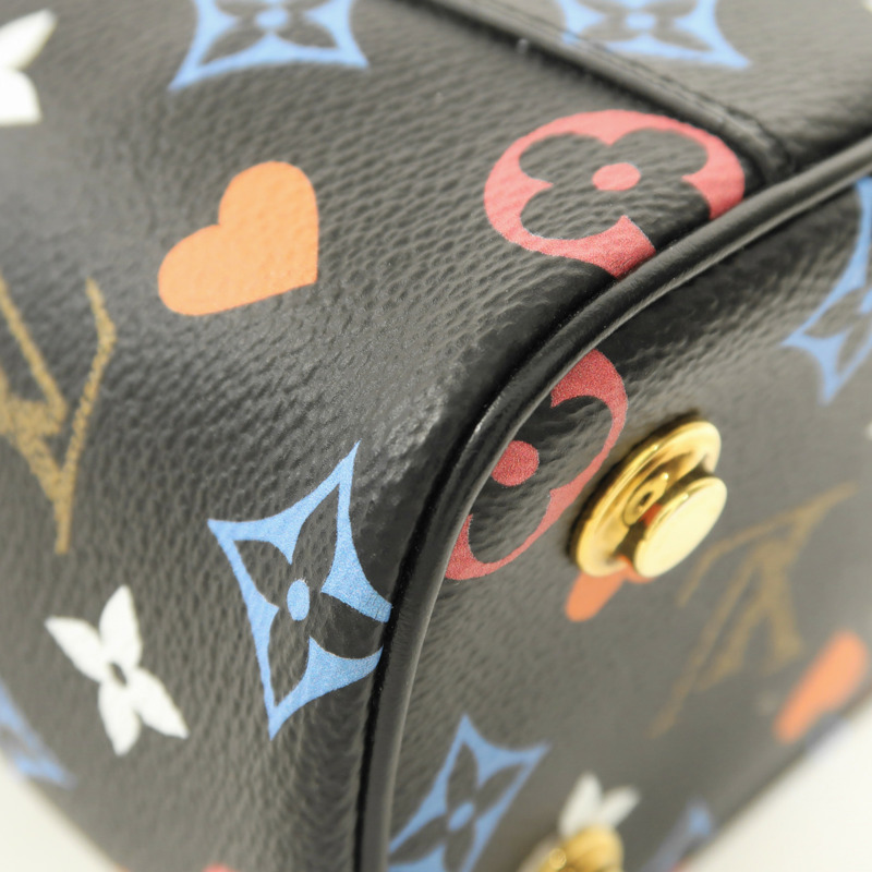 LOUIS VUITTON Monogram Game On Vanity金扣鏈帶肩背袋-11