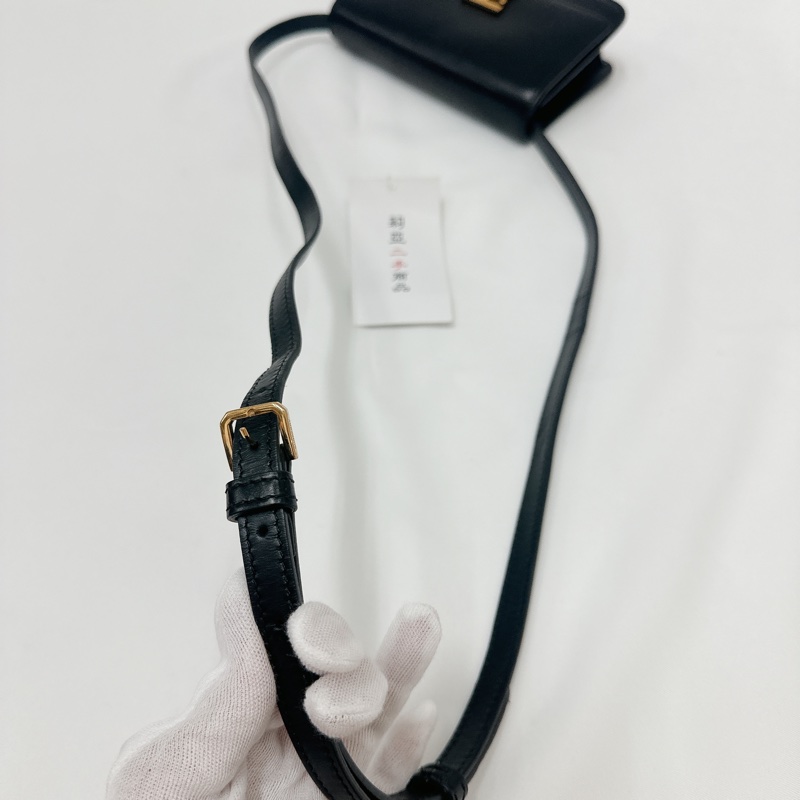 莉亞精品♡ Burberry TB Logo斜背包 二手美包-15