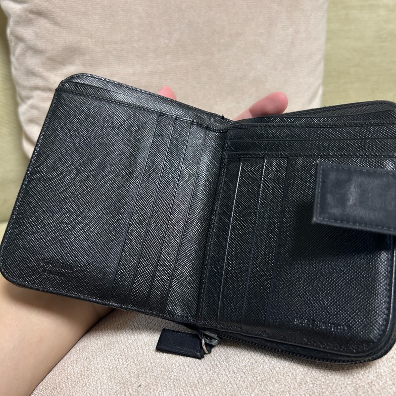 Prada vintage wallet 中古 中短夾-5