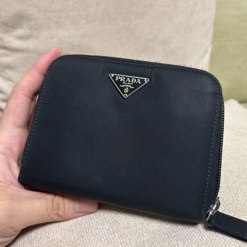 Prada vintage wallet 中古 中短夾-8